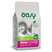 Oasy Adult Dog Formula Monoprotein Small Mini al Cinghiale 2.5 kg
