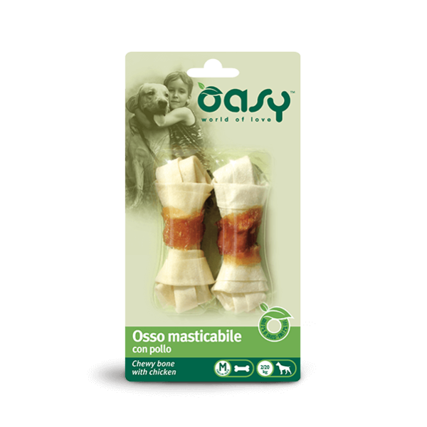 Oasy Osso da Masticare al Pollo misura M