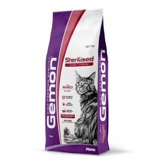 Gemon Cat Sterilised al Manzo 7 kg