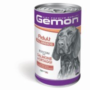 Gemon Dog All Breeds Adult Bocconi con Salmone e Ortaggi  1250 gr
