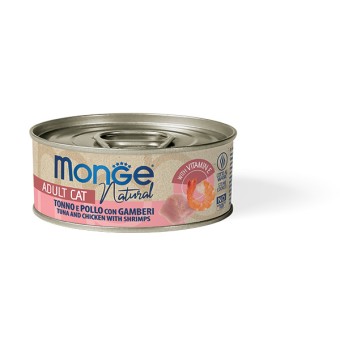 Monge Natural Tonno e Pollo con Gamberetti 80g