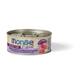Monge Natural Tonno e Petto di Pollo con Manzo 80 gr