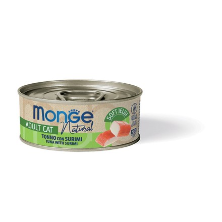 Monge Natural Tonno con Surimi in Jelly 80 gr