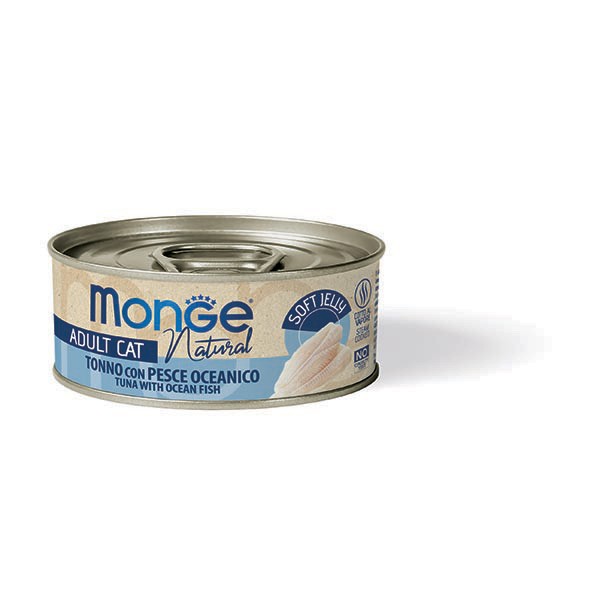 Monge  Natural Tonno con Pesce Oceanico in Jelly 80 gr