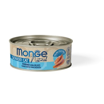Monge Senior Filetti di Tonno con Alici 80g