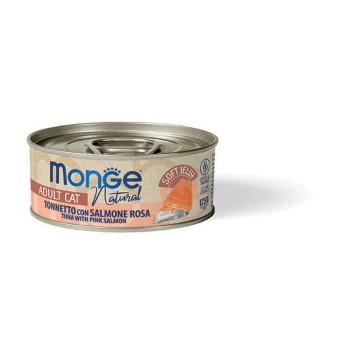 Monge Jelly Pezzetti di Tonno con Salmone 80g