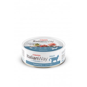 ItalianWay Gatto Adult Sterilized Salmone e Aringhe 80g