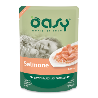 Buste Oasy Gatto Salmone 70g