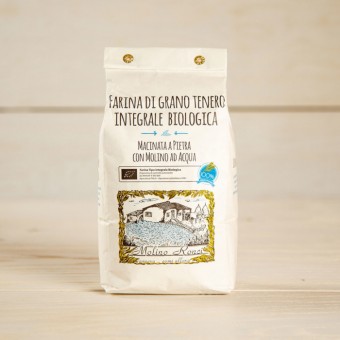 Farina di Grano Tenero Integrale Biologica 5Kg