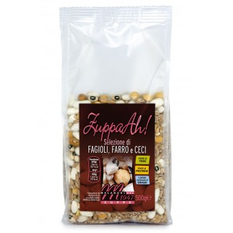 Zuppah! Selezione di Fagioli, Farro e Ceci 500g