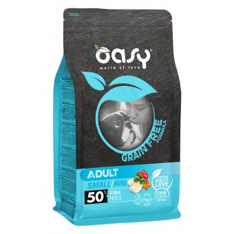 Oasy Adult Small/Mini Grain Free Pesce 2.5Kg